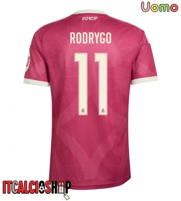Real Madrid Rodrygo Goes #11 Terza Maglia 2026-27 Manica Corta